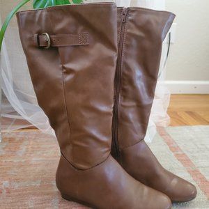 Style & Co  Rainne Cognac Boot